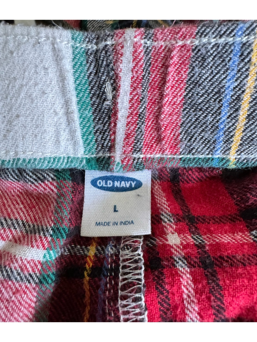 Women’s Black Buffalo Plaid & Red Plaid Flannel Pajama Pants - 2-Pack - Picture 4 of 5